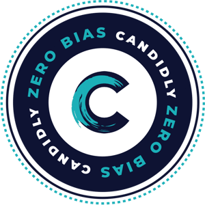 Candidly zero bias logo